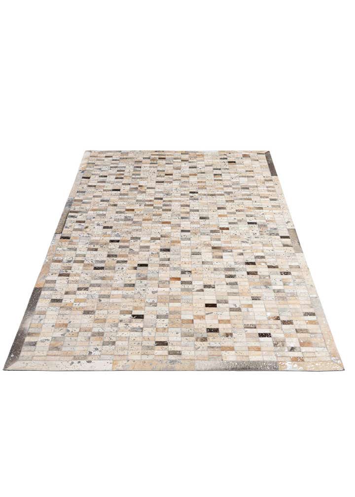 5' 2 x 7' 11 Cowhide - Patchwork Rug