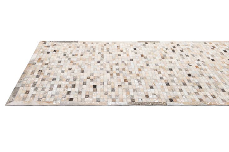 Detail image of 5' 2 x 7' 11 Cowhide - Patchwork Rug