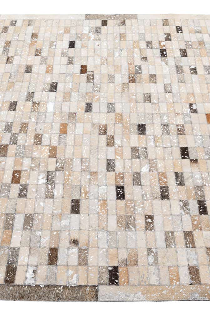 5' 2 x 7' 11 Cowhide - Patchwork Rug