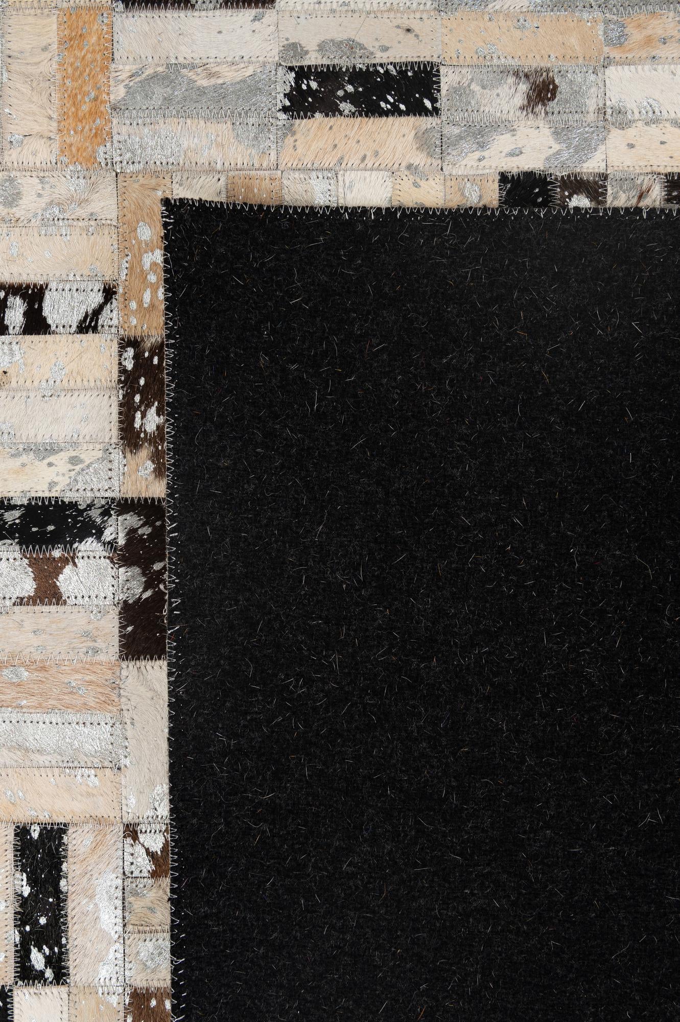 5' x 8' Cowhide - Patchwork Rug