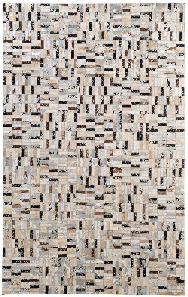 5' x 8' Cowhide - Patchwork Rug