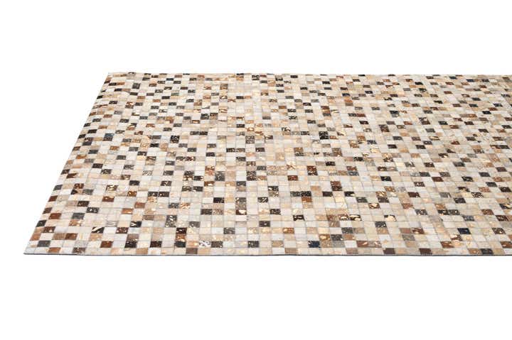 5' 2 x 8' 1 Cowhide - Patchwork Rug