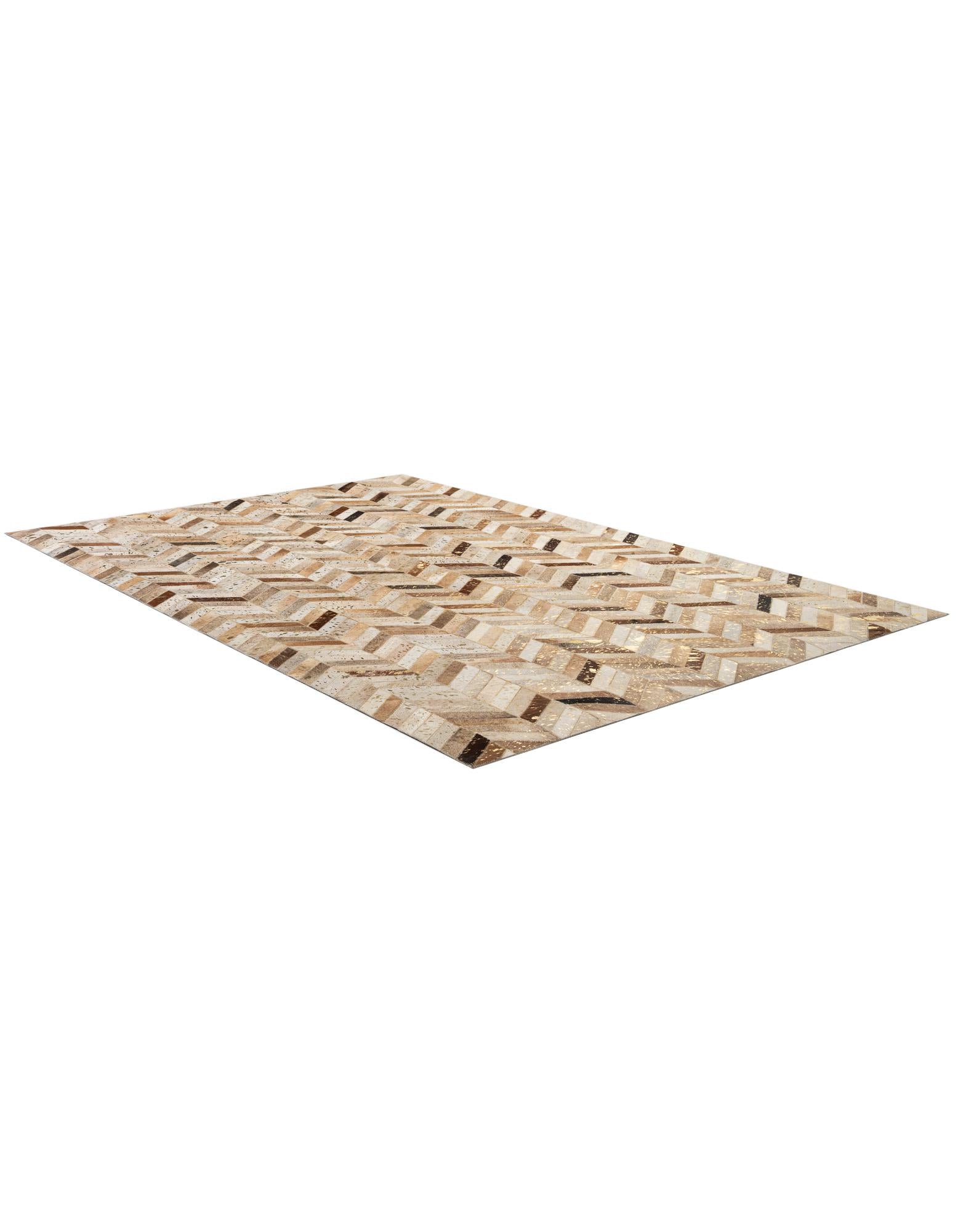 5' 2 x 8' 1 Cowhide - Patchwork Rug