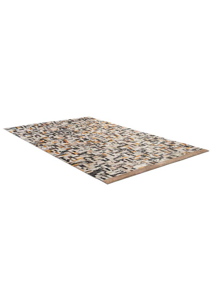 5' x 8' 1 Cowhide - Patchwork Rug