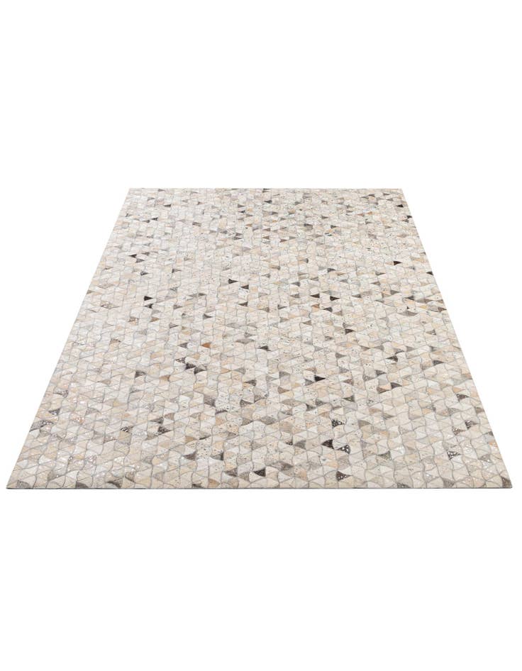 Detail image of 5' x 8' Cowhide - Patchwork Rug