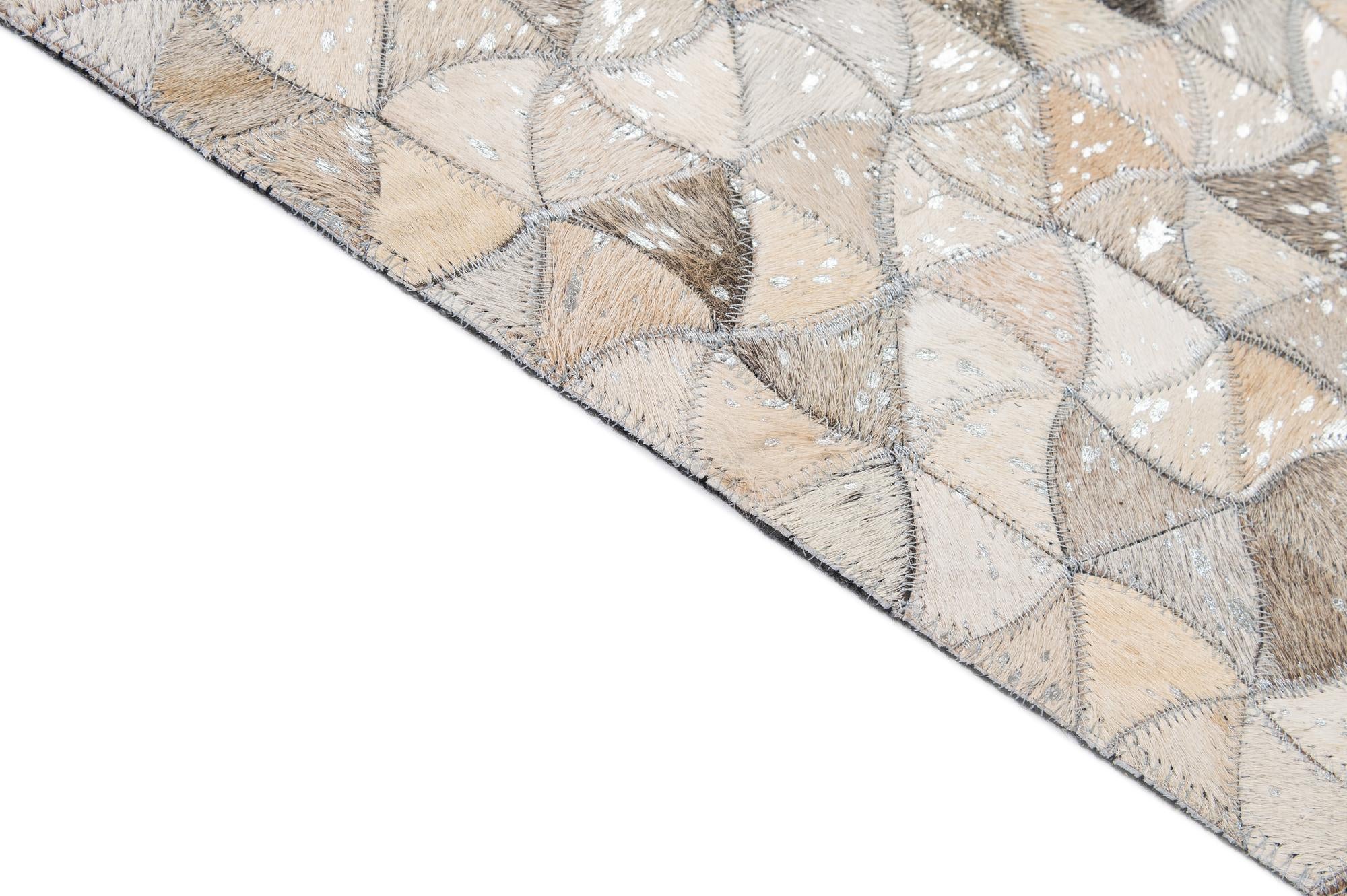 5' x 8' Cowhide - Patchwork Rug