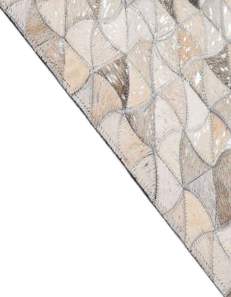 Detail image of 5' x 8' Cowhide - Patchwork Rug
