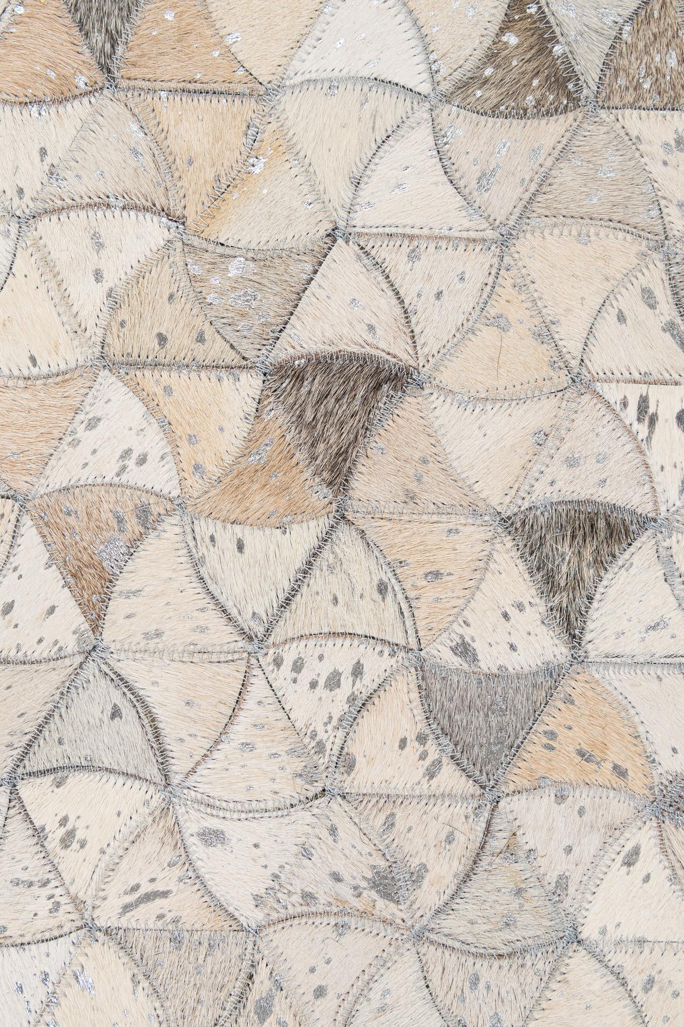 5' x 8' Cowhide - Patchwork Rug