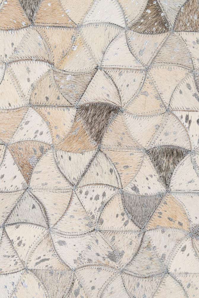 5' x 8' Cowhide - Patchwork Rug