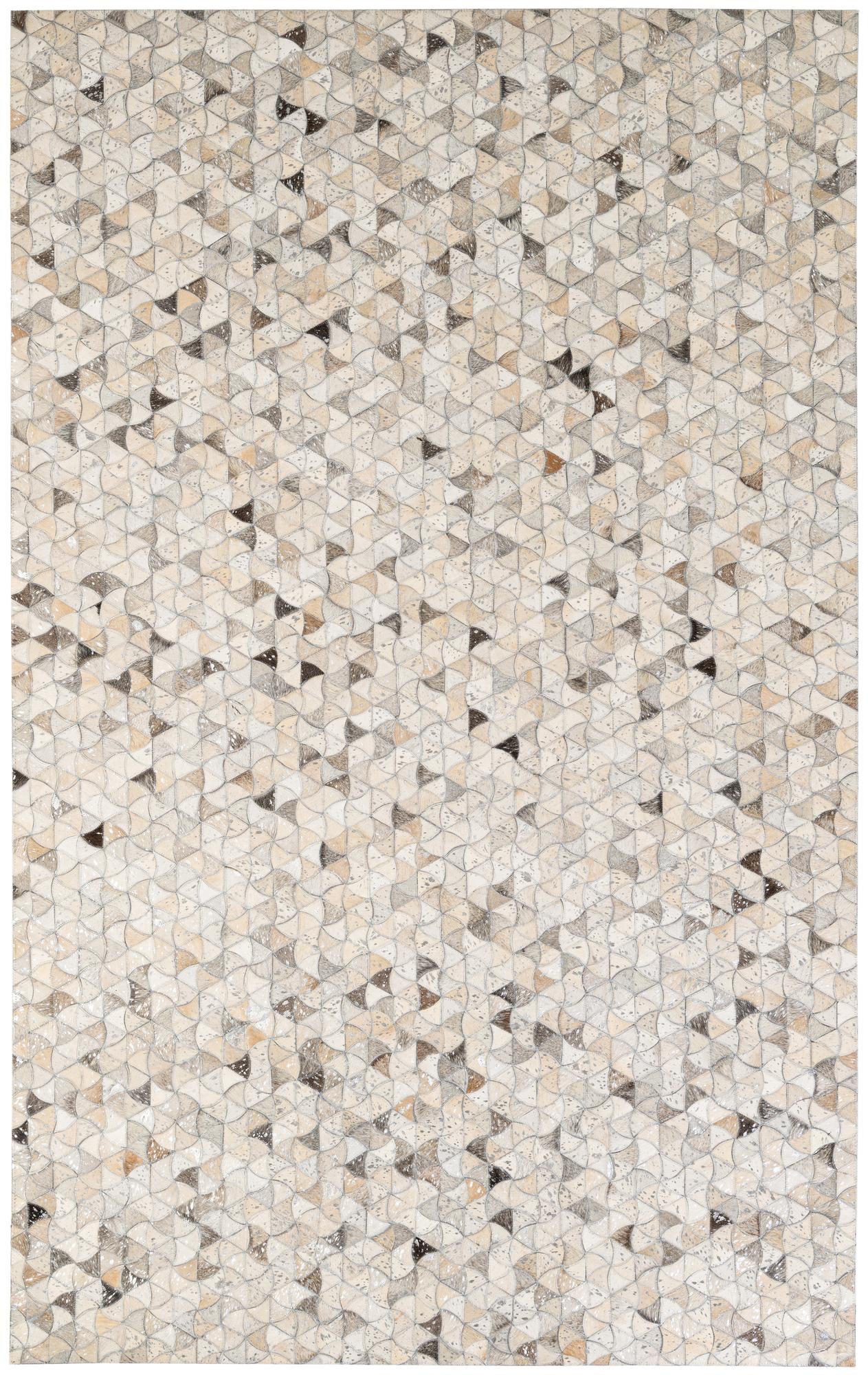 5' x 8' Cowhide - Patchwork Rug