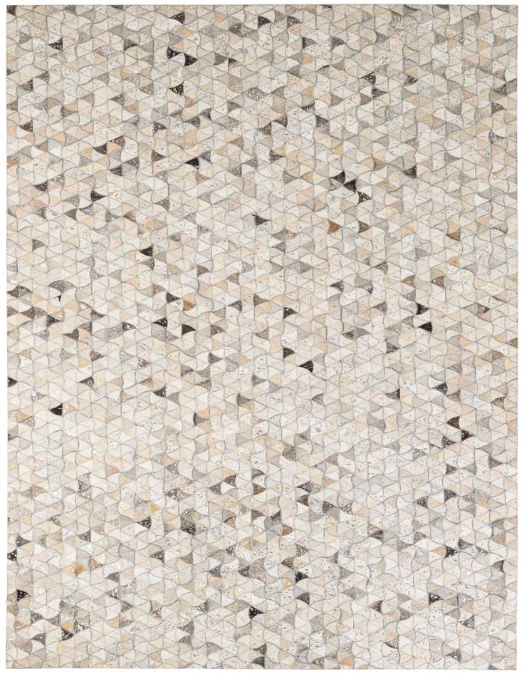 Detail image of 5' x 8' Cowhide - Patchwork Rug