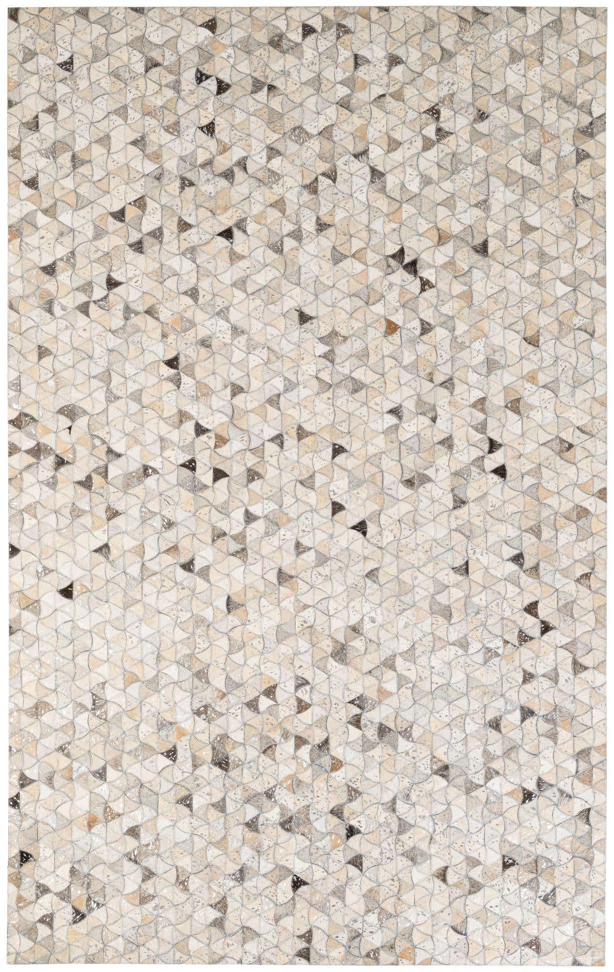 5' x 8' Cowhide - Patchwork Rug
