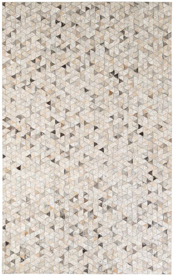 Detail image of 5' x 8' Cowhide - Patchwork Rug