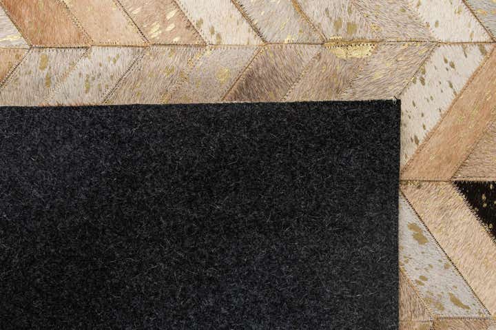 5' 1 x 8' 1 Cowhide - Patchwork Rug