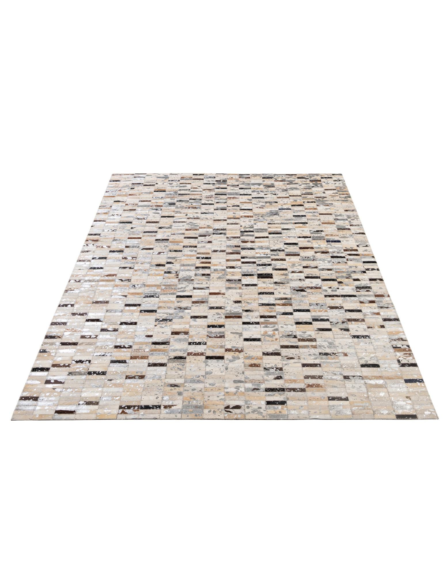 5' x 7' 11 Cowhide - Patchwork Rug