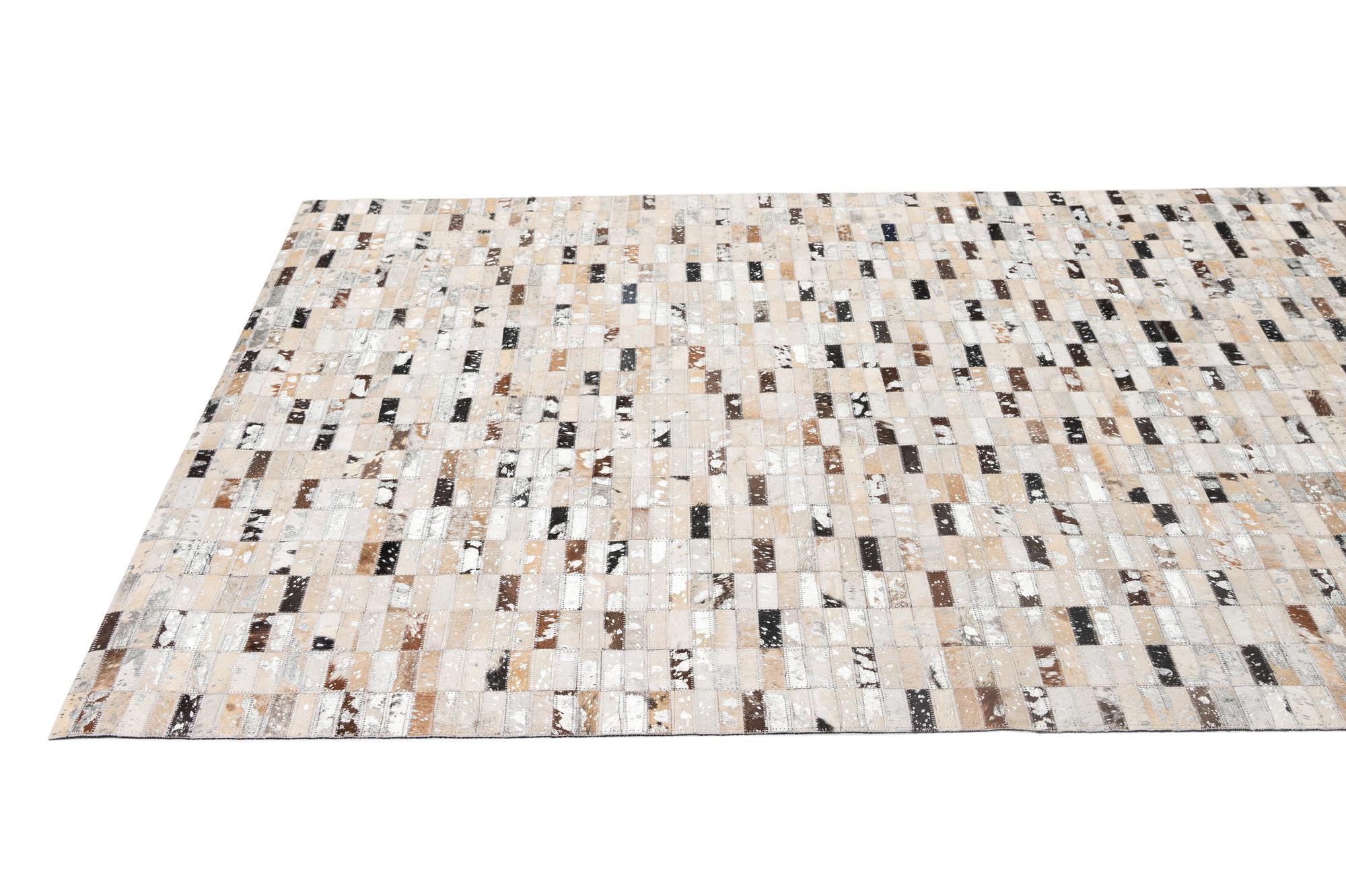 5' x 7' 11 Cowhide - Patchwork Rug