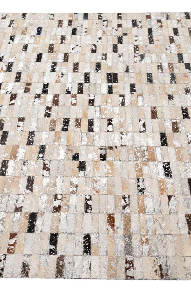 5' x 7' 11 Cowhide - Patchwork Rug