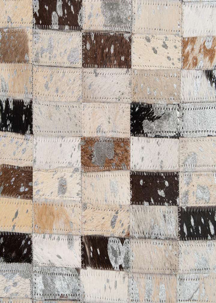 5' x 7' 11 Cowhide - Patchwork Rug