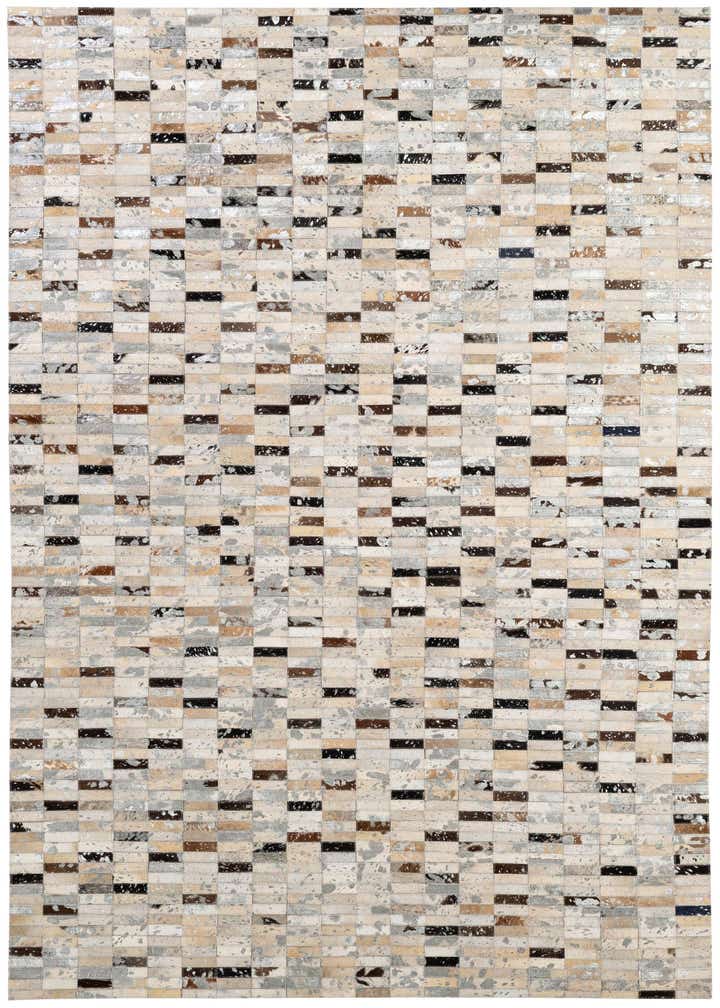 5' x 7' 11 Cowhide - Patchwork Rug