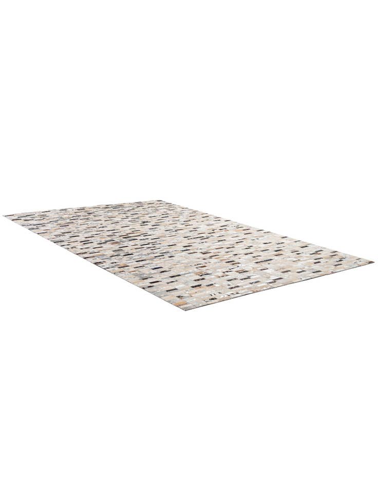 Detail image of 5' x 8' Cowhide - Patchwork Rug