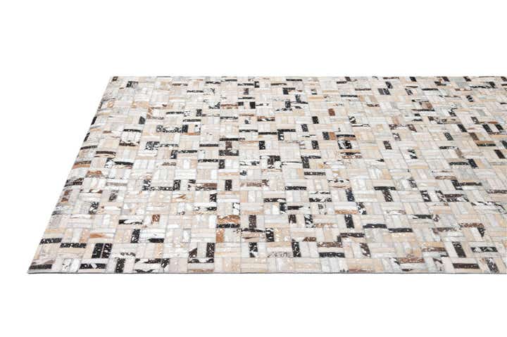 5' x 7' 11 Cowhide - Patchwork Rug