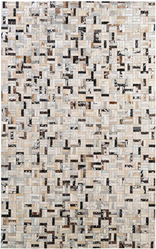 5' x 7' 11 Cowhide - Patchwork Rug