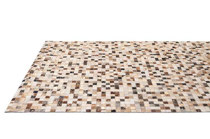 5' 1 x 8' 1 Cowhide - Patchwork Rug