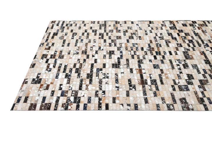 4' 11 x 7' 10 Cowhide - Patchwork Rug