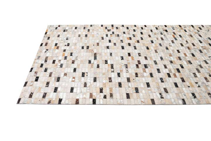 5' 3 x 8' 2 Cowhide - Patchwork Rug