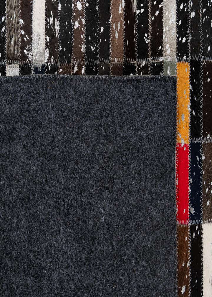5' 2 x 8' Cowhide - Patchwork Rug