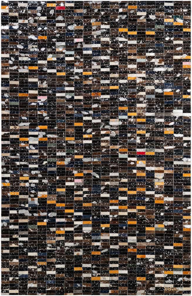 5' 2 x 8' Cowhide - Patchwork Rug