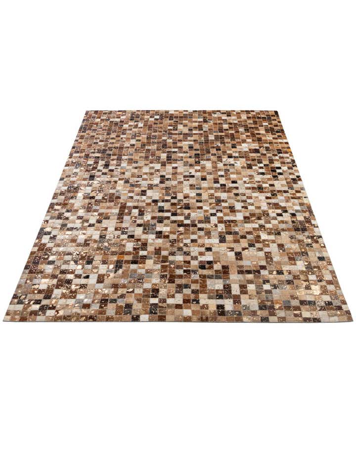 5' 1 x 7' 11 Cowhide - Patchwork Rug