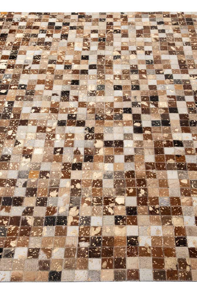 5' 1 x 7' 11 Cowhide - Patchwork Rug