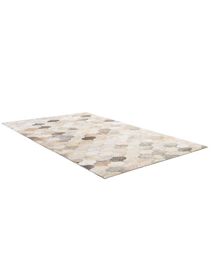 5' x 8' 3 Cowhide - Patchwork Rug