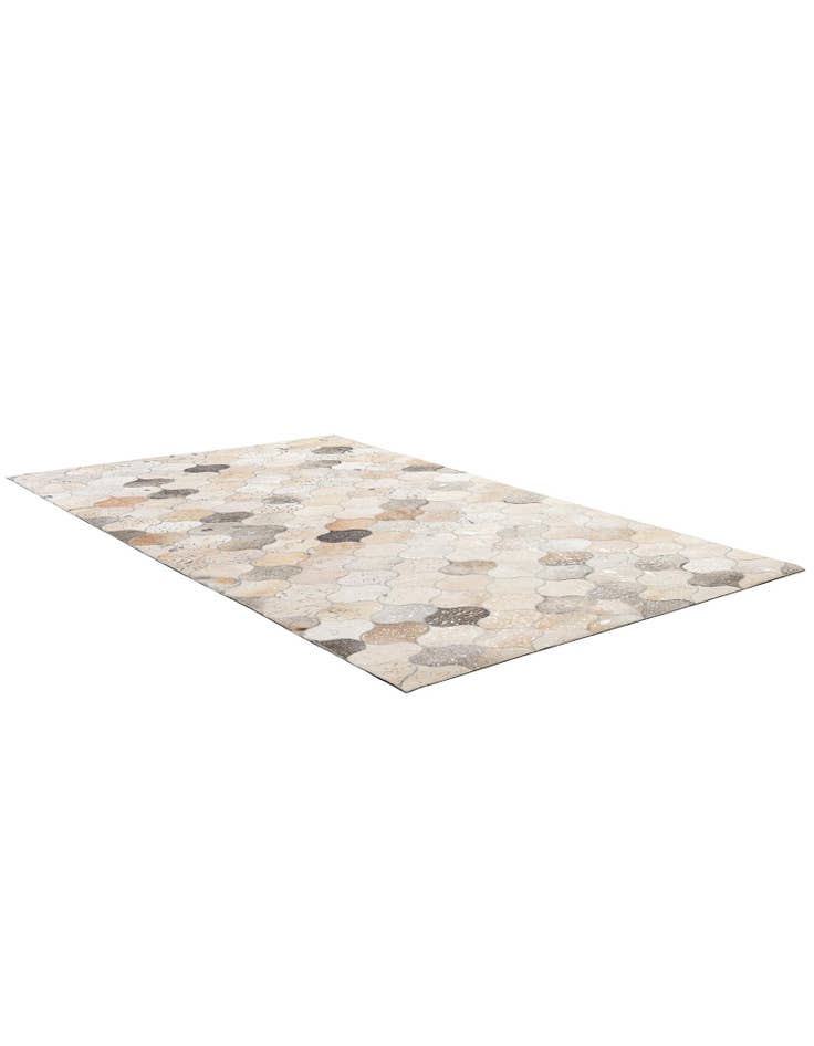 Detail image of 5' x 8' 3 Cowhide - Patchwork Rug