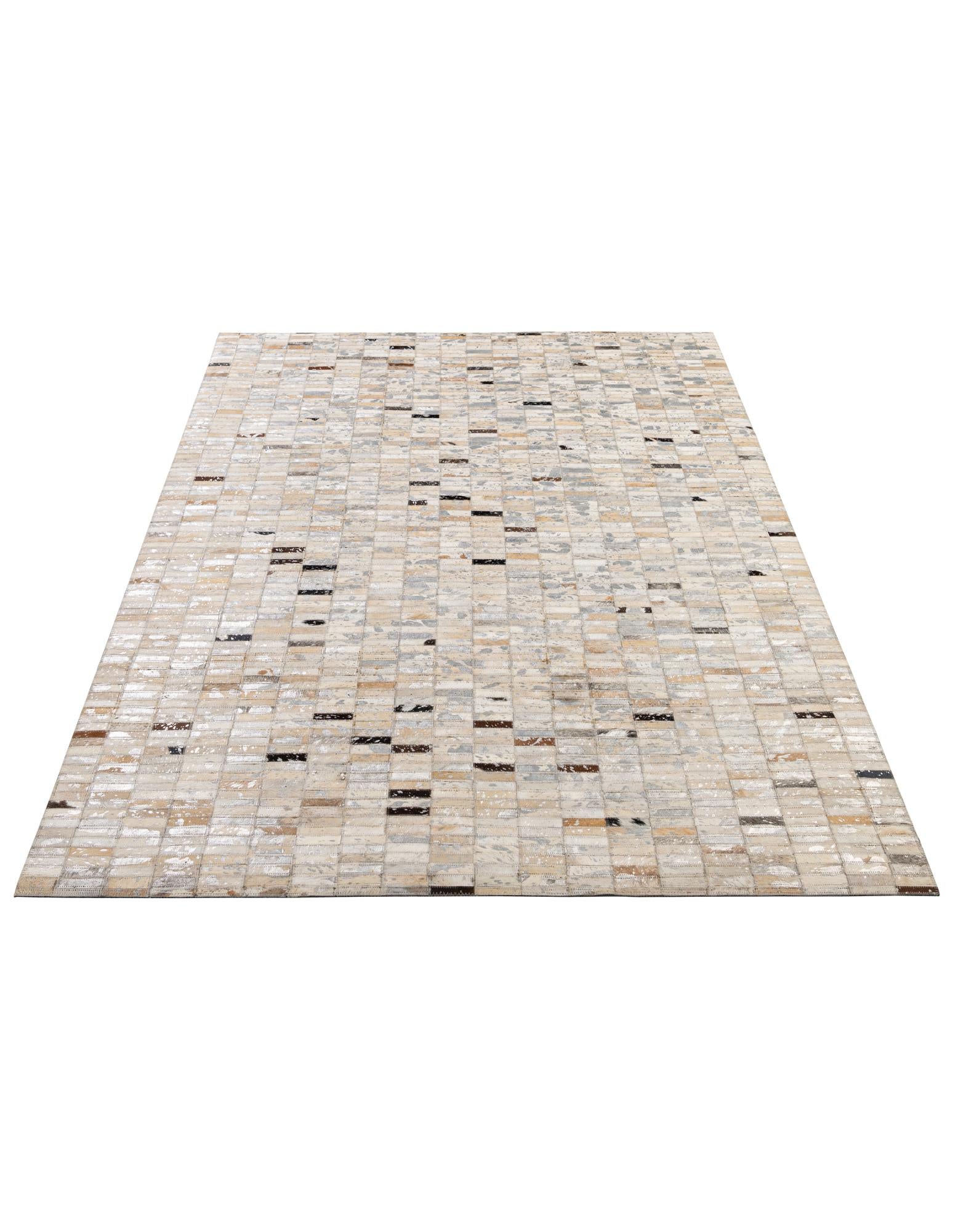 4' 11 x 7' 11 Cowhide - Patchwork Rug