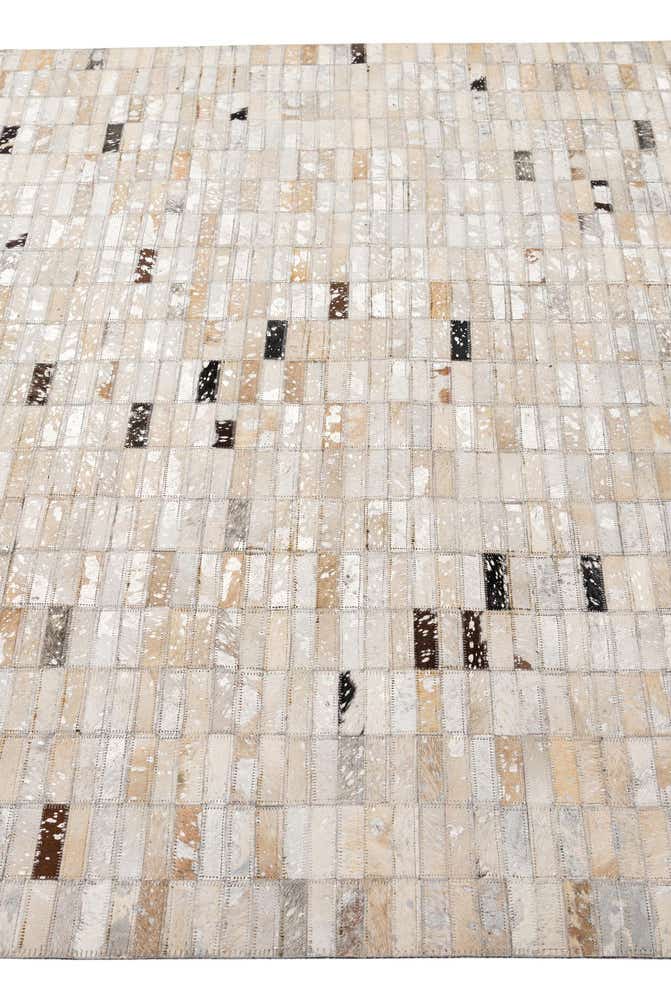 4' 11 x 7' 11 Cowhide - Patchwork Rug