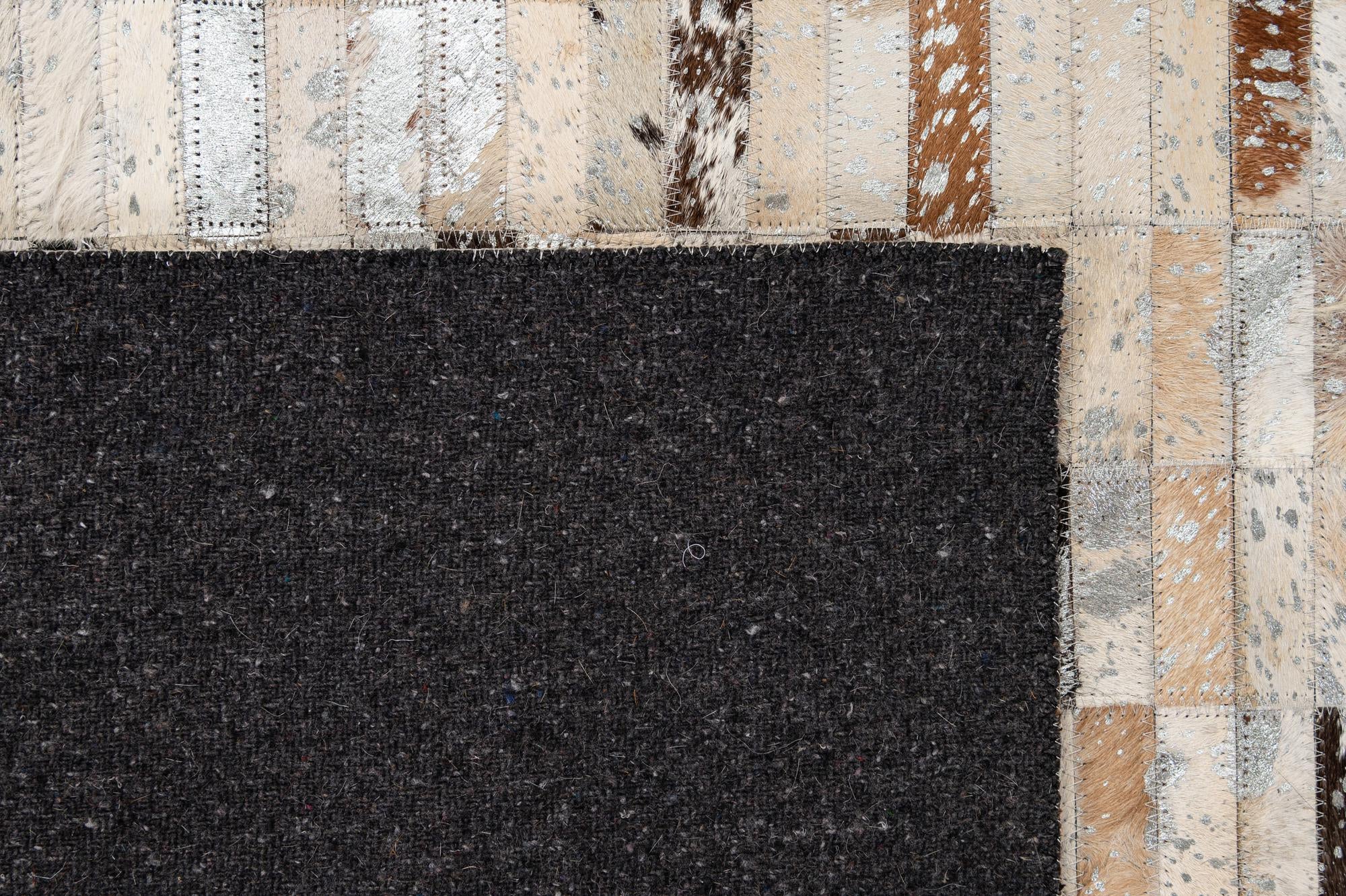 5' x 7' 11 Cowhide - Patchwork Rug