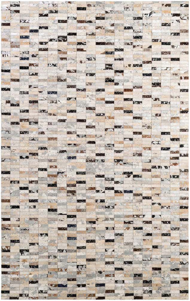 5' x 7' 11 Cowhide - Patchwork Rug