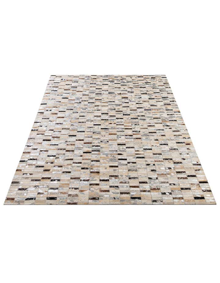 5' x 7' 11 Cowhide - Patchwork Rug