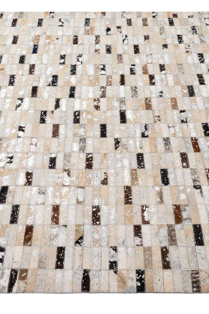 5' x 7' 11 Cowhide - Patchwork Rug