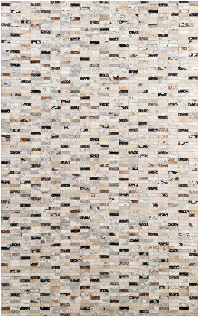 5' x 7' 11 Cowhide - Patchwork Rug