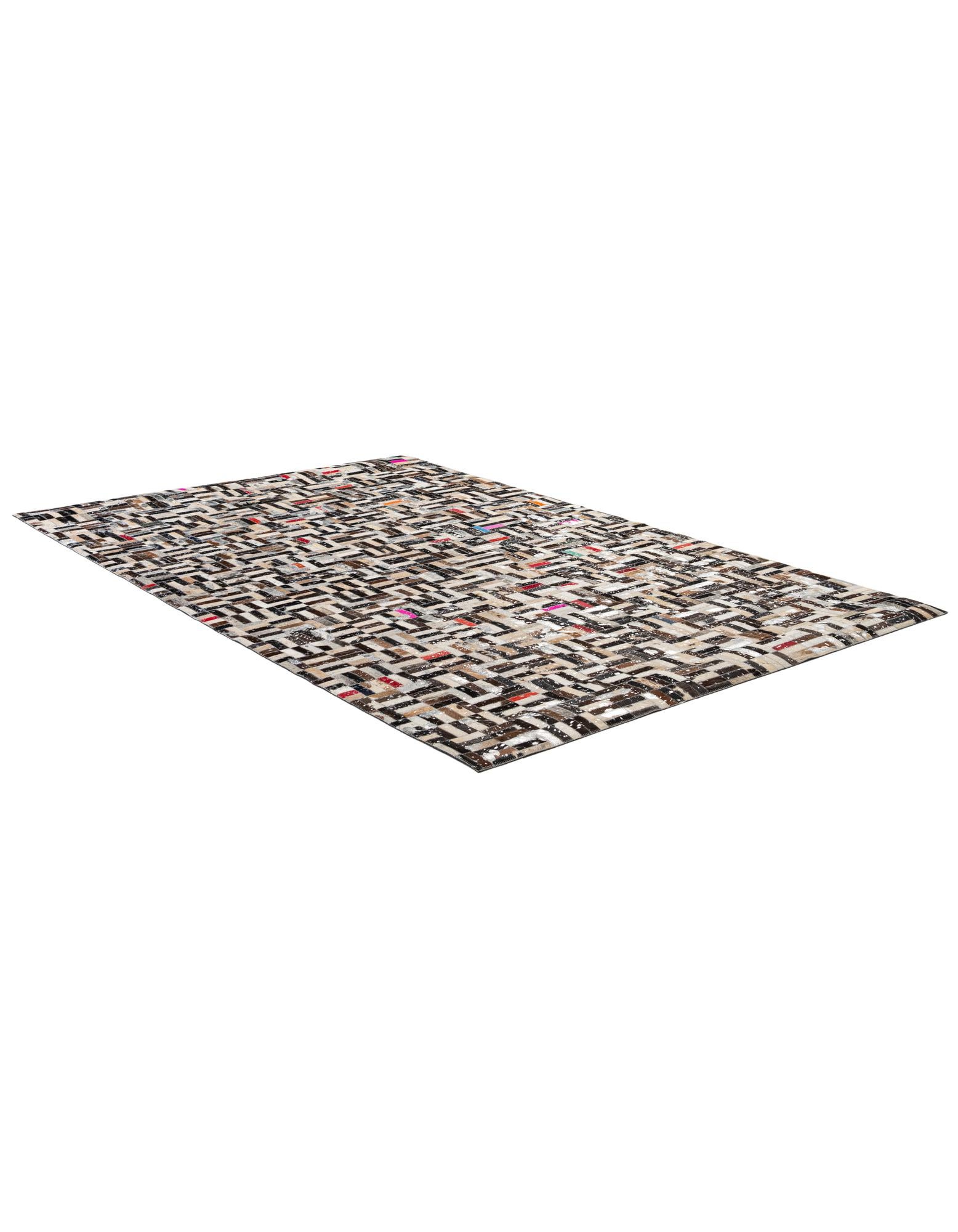 5' 2 x 8' Cowhide - Patchwork Rug