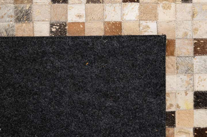 5' 1 x 8' 1 Cowhide - Patchwork Rug