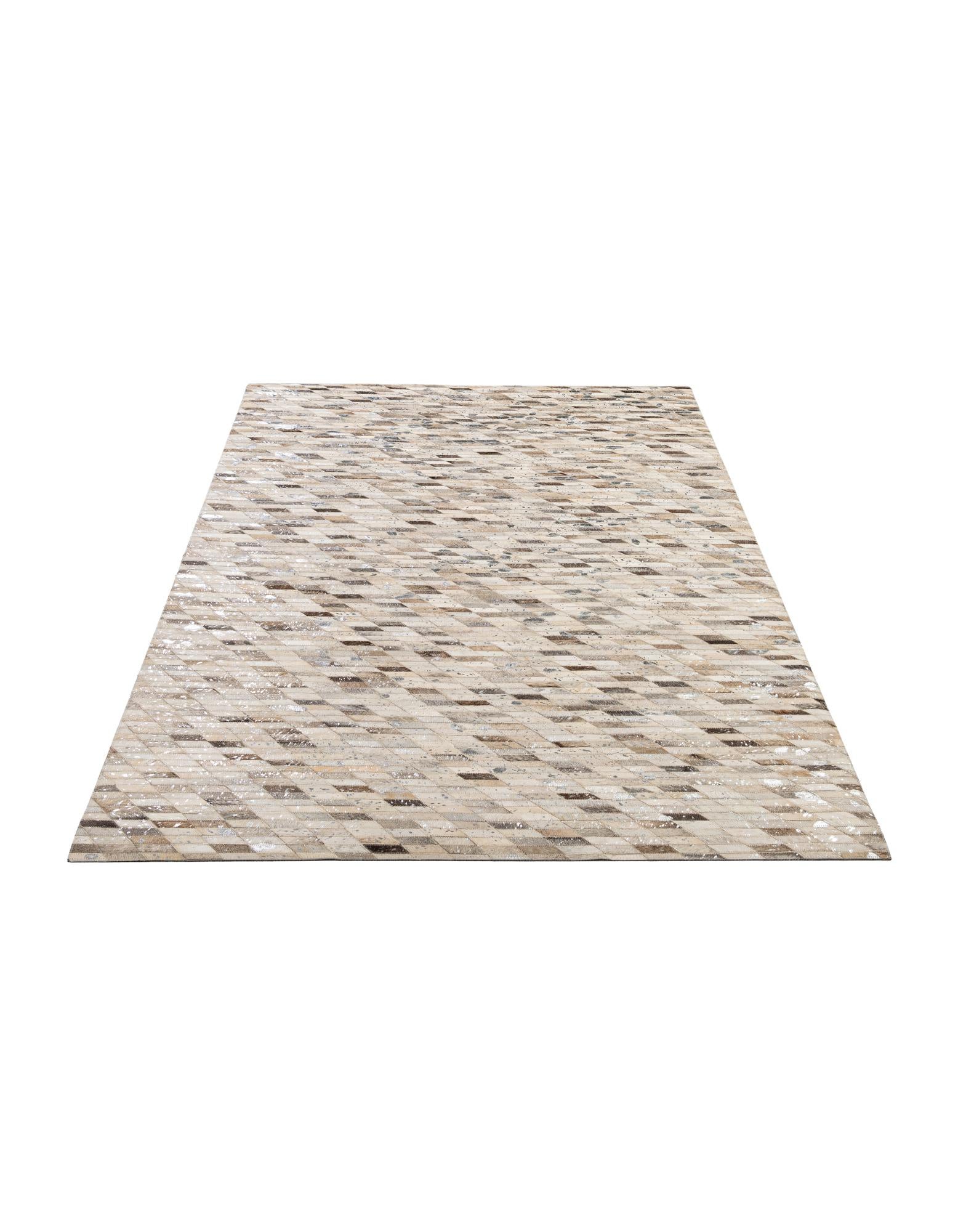 5' 1 x 7' 11 Cowhide - Patchwork Rug