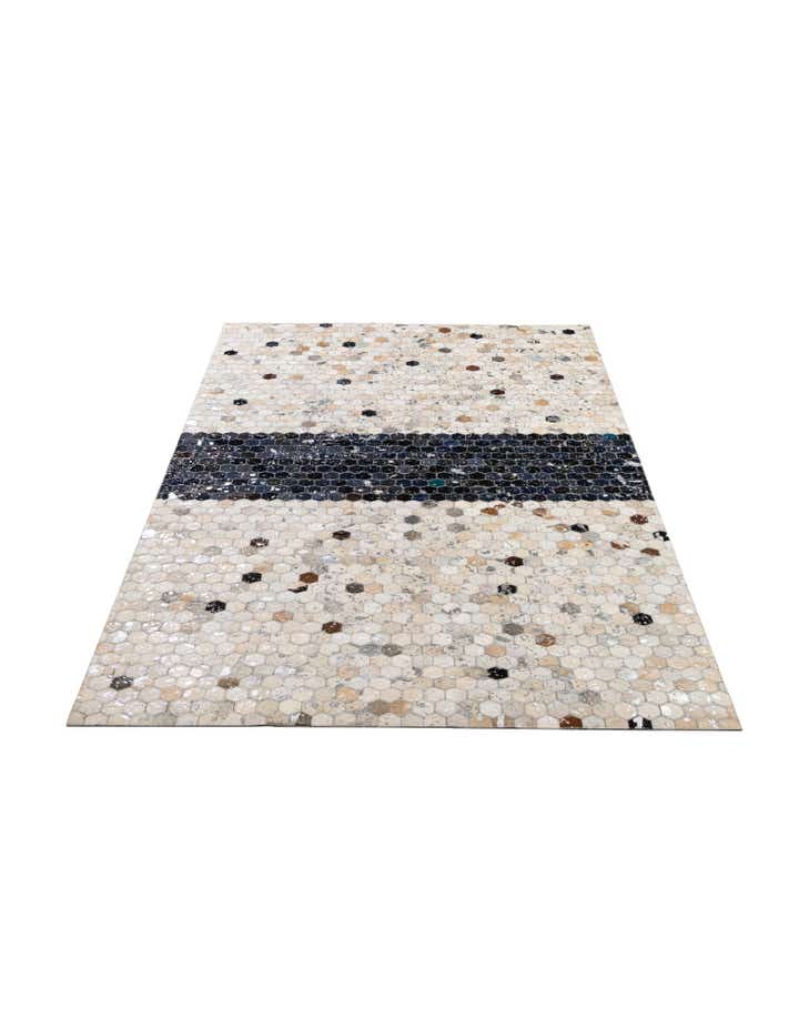 5' 1 x 7' 11 Cowhide - Patchwork Rug