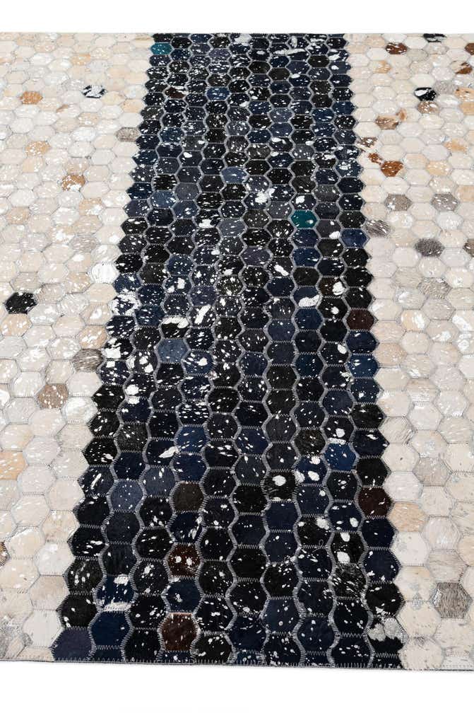 5' 1 x 7' 11 Cowhide - Patchwork Rug
