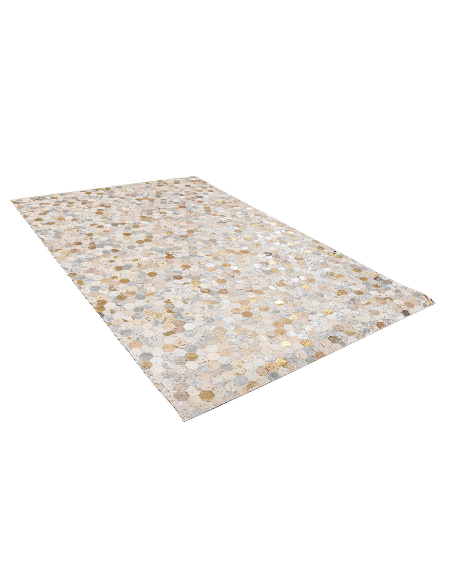 5' x 8' Cowhide - Patchwork Rug