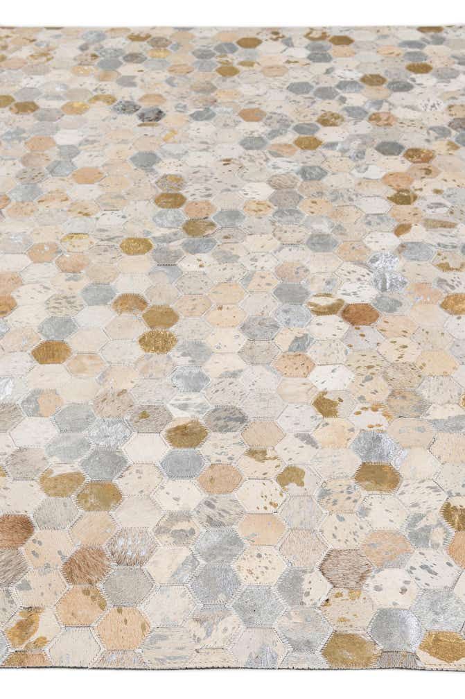 5' x 8' Cowhide - Patchwork Rug