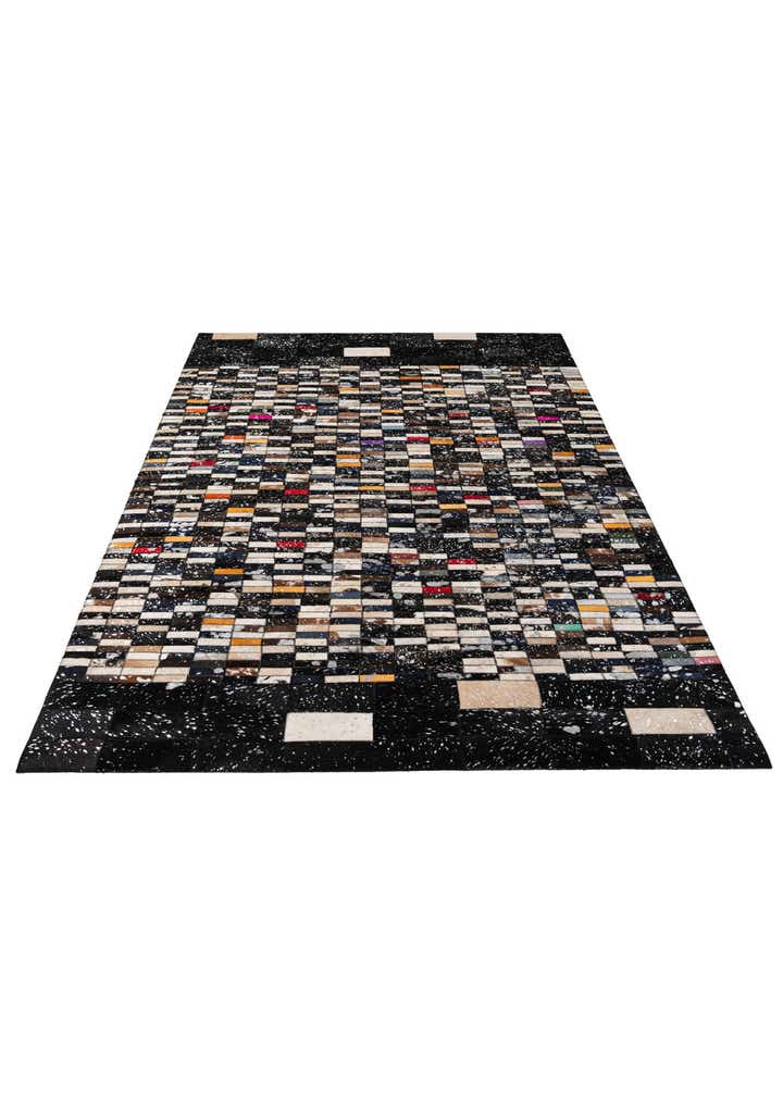 5' x 7' 11 Cowhide - Patchwork Rug